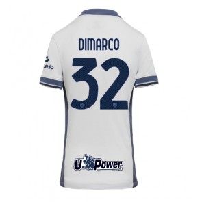 Billiga Inter Milan Federico Dimarco #32 Bortatröja Dam 2024-25 Kortärmad